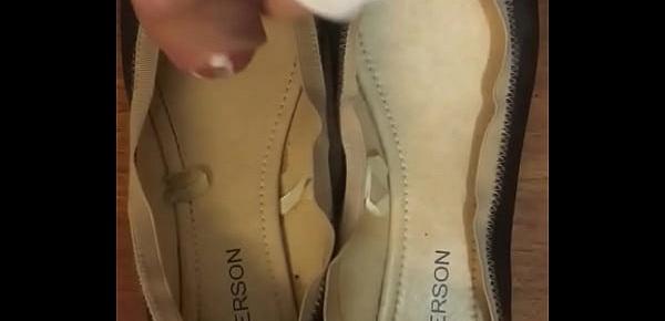  Emerson flats cumshot shoes